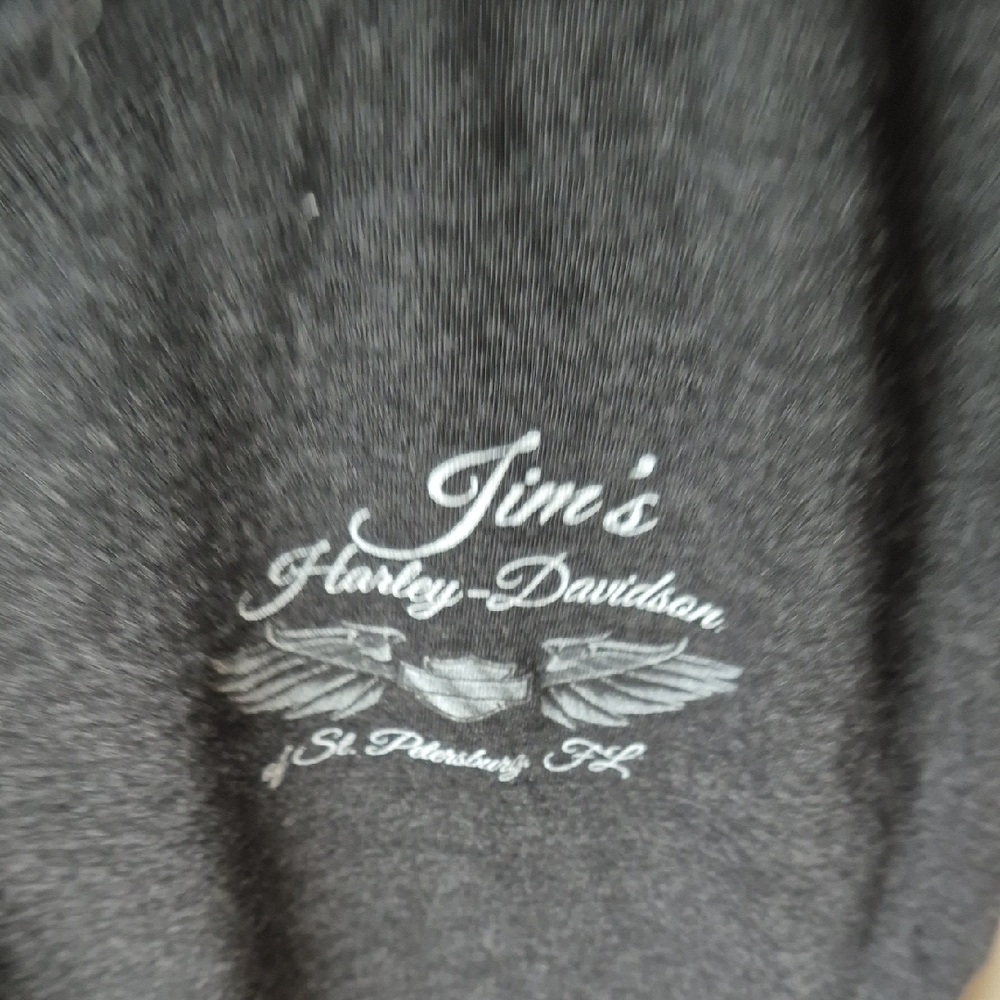 Harley-Davidson Women's Charcoal Tee - Picture 4 of 4